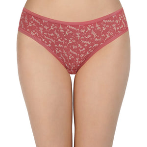 Print Low Rise Bikini Panties (Pack of 3)