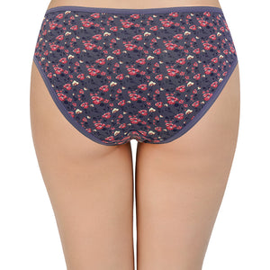 Print Low Rise Bikini Panties (Pack of 3)