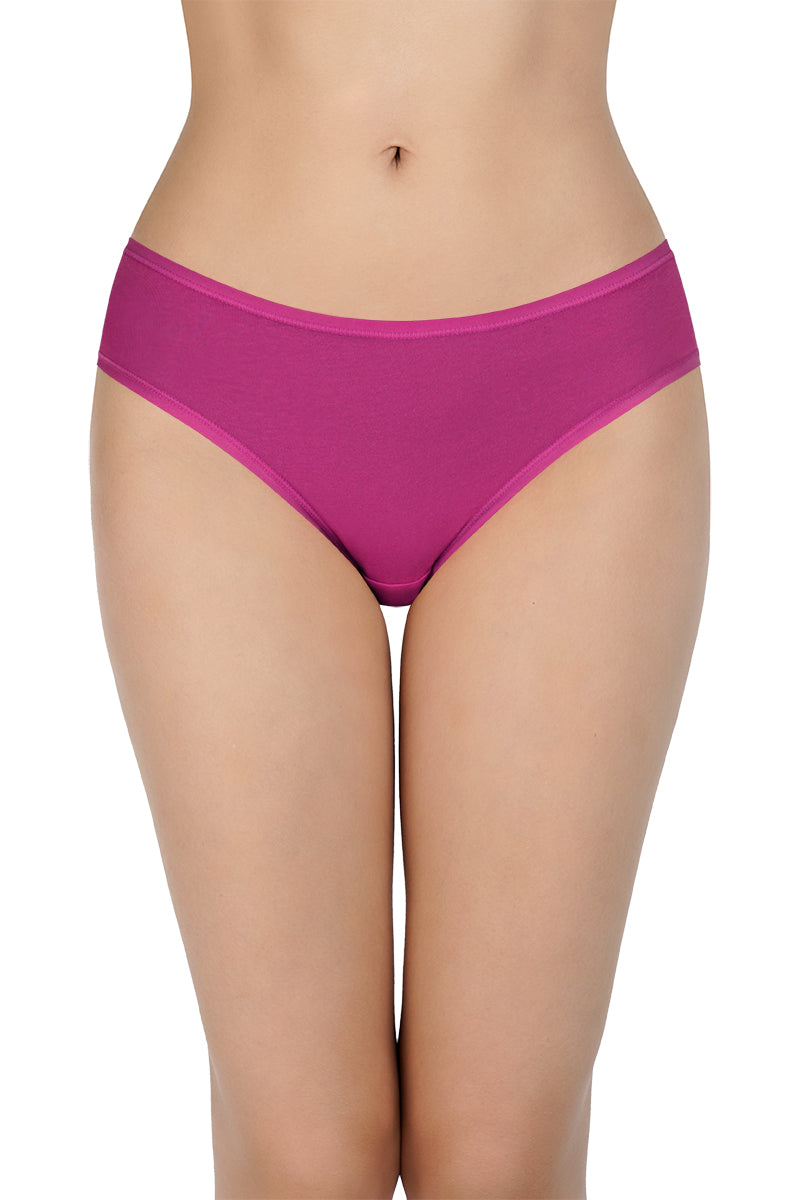 Assorted Low Rise Bikini Panties (Pack of 5)