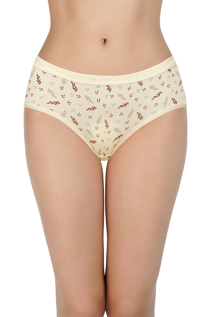 Printed Mid Rise Hipster Panty (Pack of 3)