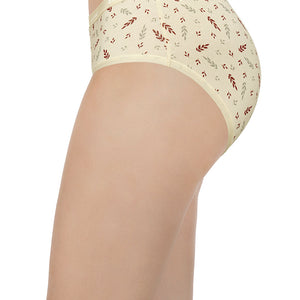Printed Mid Rise Hipster Panty (Pack of 3)