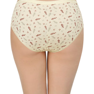 Printed Mid Rise Hipster Panty (Pack of 3)