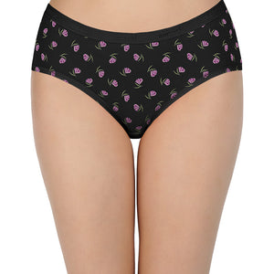 Assorted Mid Rise Hipster Panty (Pack of 5)