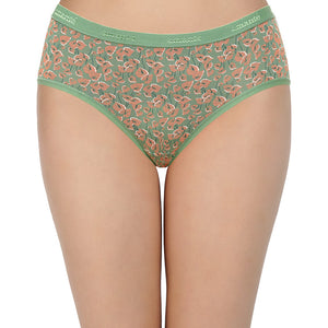 Printed Mid Rise Hipster Panty (Pack of 3)