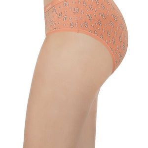 Printed Mid Rise Hipster Panty (Pack of 3)