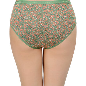 Printed Mid Rise Hipster Panty (Pack of 3)