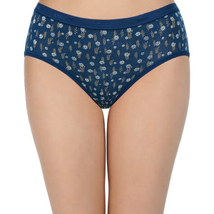 Printed Mid Rise Hipster Panty (Pack of 3)
