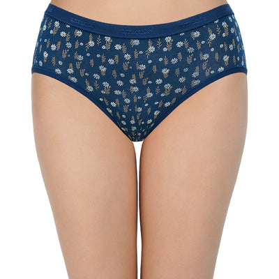 Printed Mid Rise Hipster Panty (Pack of 3)