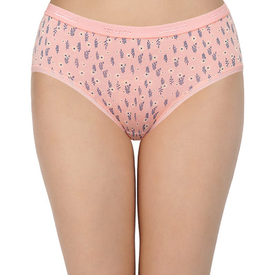 Printed Mid Rise Hipster Panty (Pack of 3)