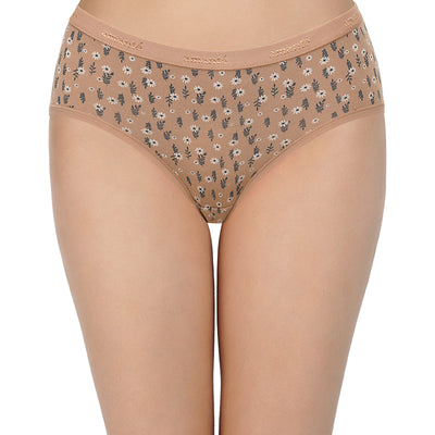 Printed Mid Rise Hipster Panty (Pack of 3)