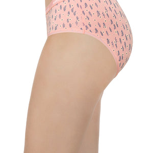 Printed Mid Rise Hipster Panty (Pack of 3)