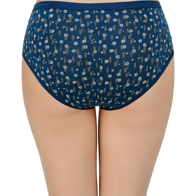 Printed Mid Rise Hipster Panty (Pack of 3)
