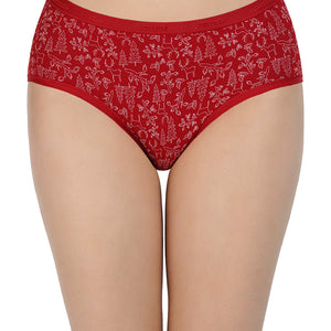 Printed Low Rise Hipster (Pack of 3)