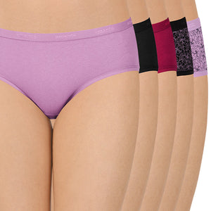 Assorted Low Rise Hipster (Pack of 5)