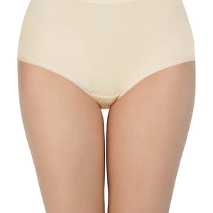 Solid High Rise Full Brief (Pack of 3)