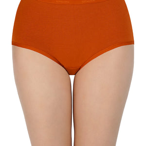 Solid High Rise Full Brief (Pack of 3)