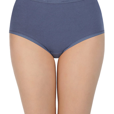 Solid High Rise Full Brief (Pack of 3)