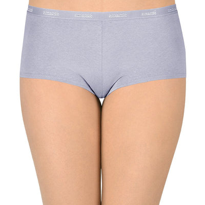 Solid Low Rise Boyshorts (Pack of 2)