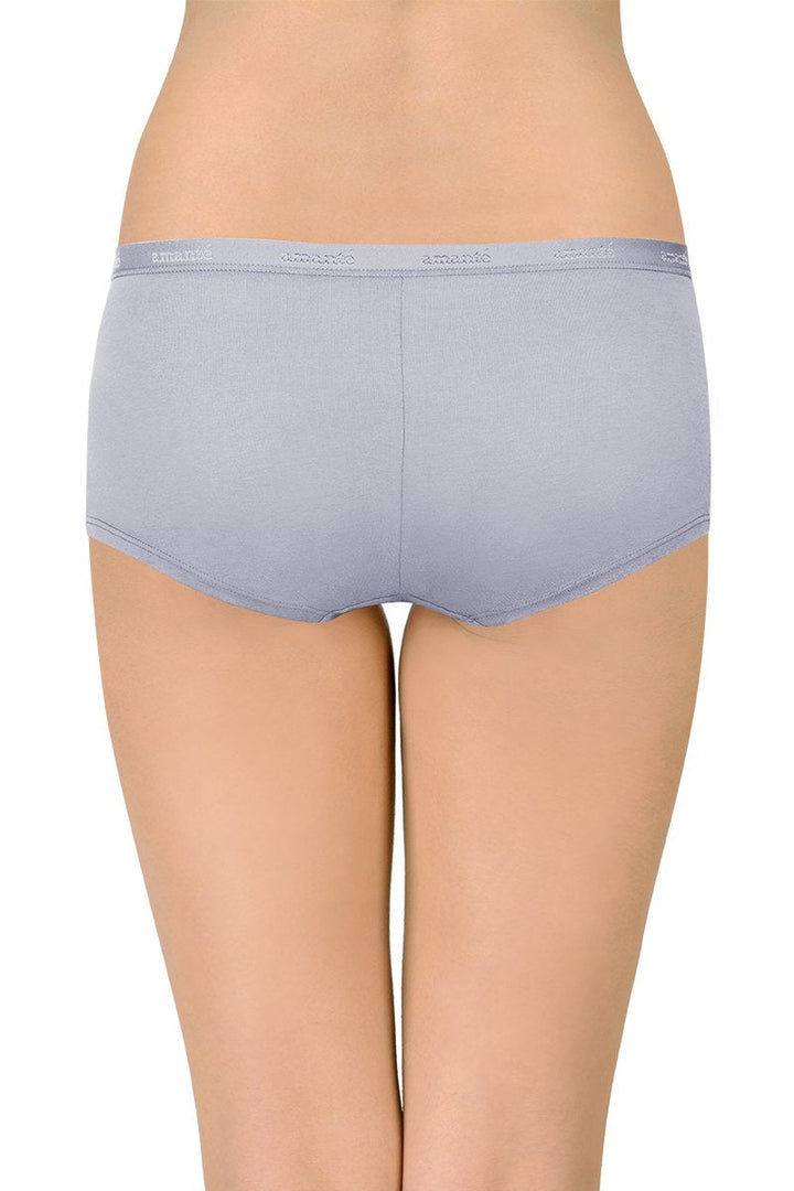 Solid Low Rise Boyshorts (Pack of 2)