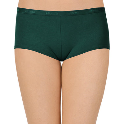 Solid Low Rise Boyshorts (Pack of 2)