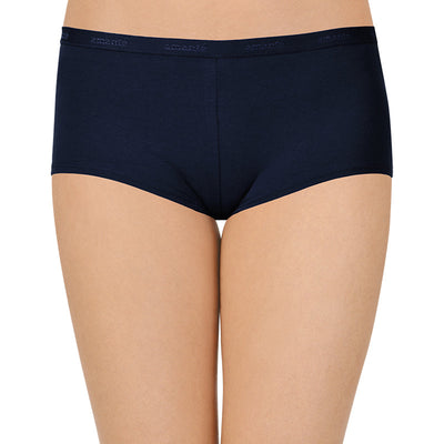 Solid Low Rise Boyshorts (Pack of 2)