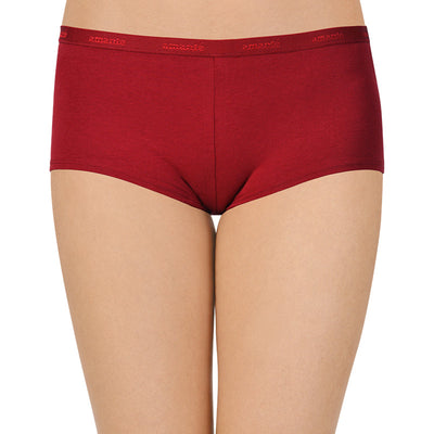 Solid Low Rise Boyshorts (Pack of 2)