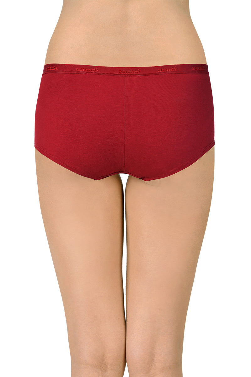 Solid Low Rise Boyshorts (Pack of 2)