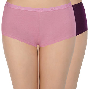 Solid Low Rise Boyshort (Pack of 2)