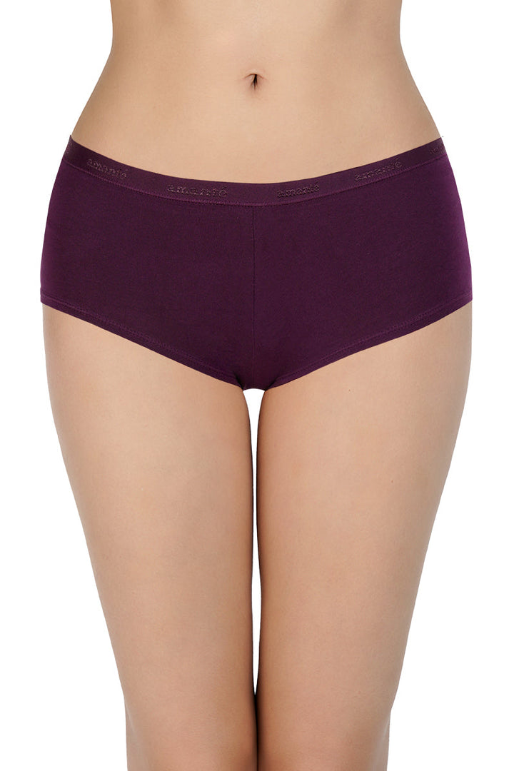 Solid Low Rise Boyshort (Pack of 2)