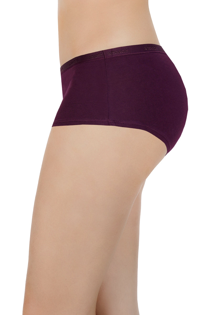 Solid Low Rise Boyshort (Pack of 2)