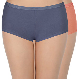 Solid Low Rise Boyshort (Pack of 2)