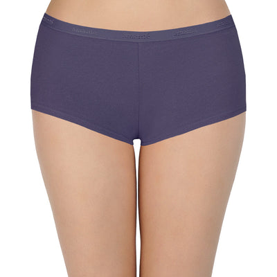 Solid Low Rise Boyshort Panties (Pack of 2)