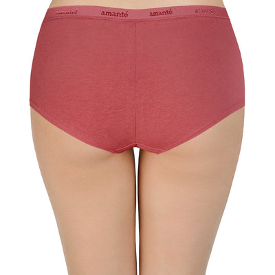 Solid Low Rise Boyshort Panties (Pack of 2)