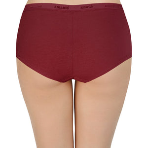 Solid Low Rise Boyshort Panties (Pack of 2)