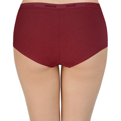 Solid Low Rise Boyshort Panties (Pack of 2)