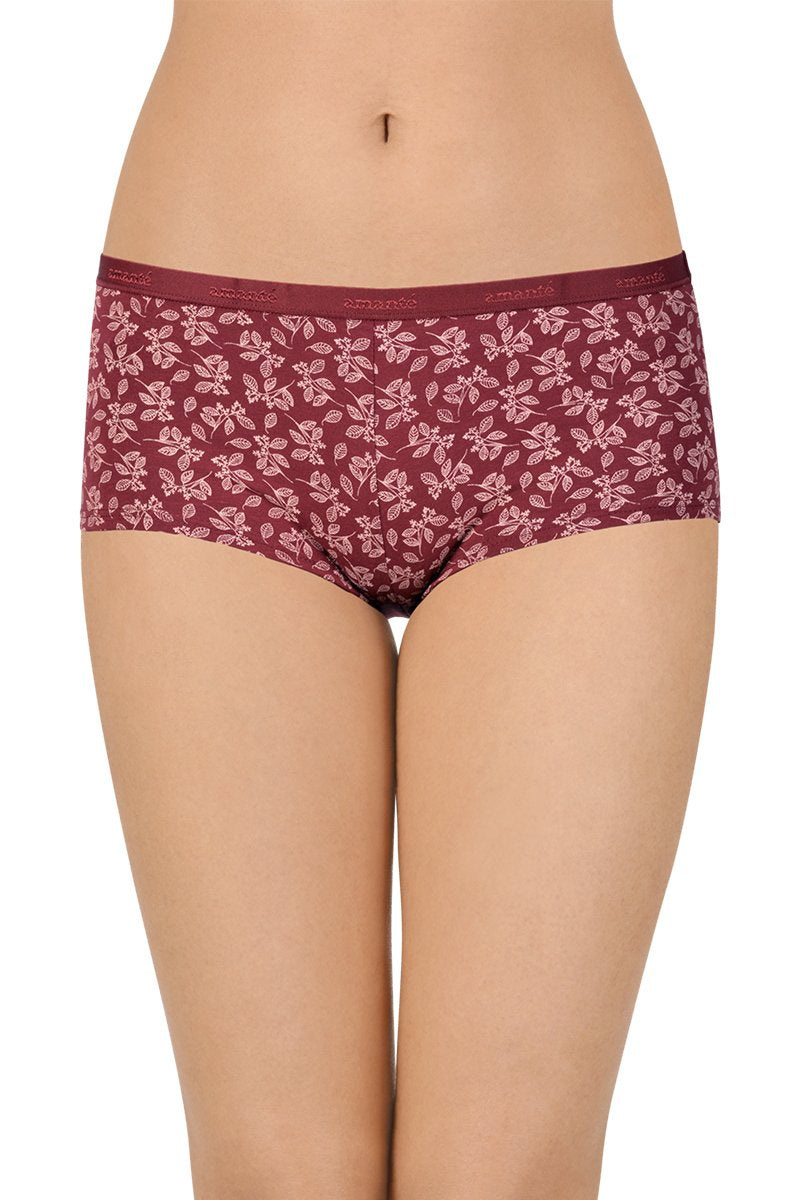 Printed Low Rise Boyshort Panty (Pack of 2)