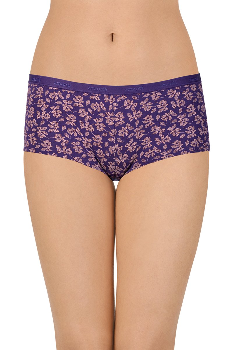 Printed Low Rise Boyshort Panty (Pack of 2)