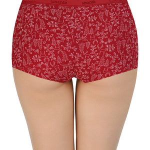 Printed Low Rise Boyshort (Pack of 2)