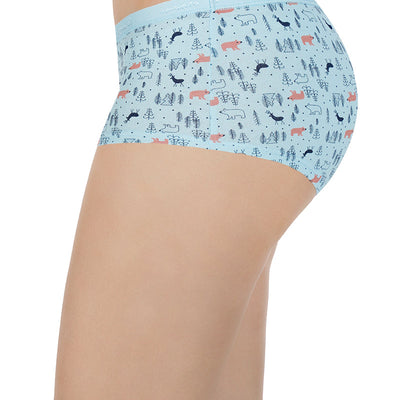 Printed Low Rise Boyshort (Pack of 2)