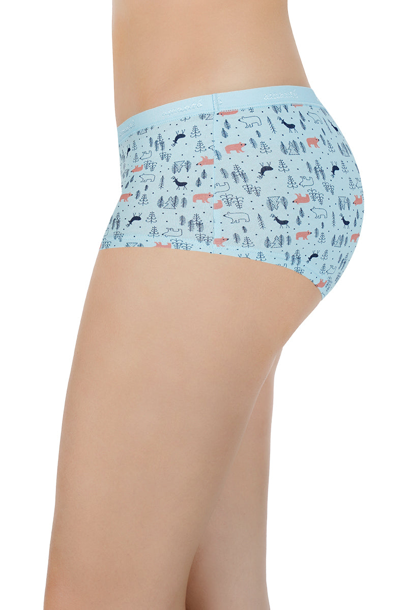 Printed Low Rise Boyshort (Pack of 2)