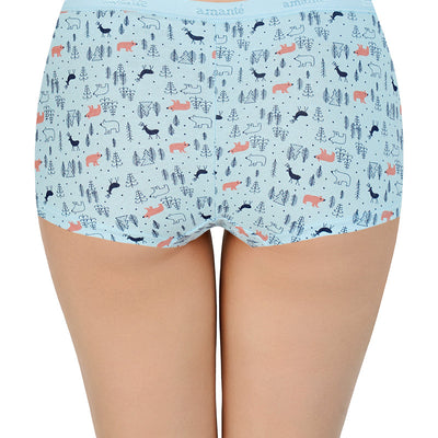 Printed Low Rise Boyshort (Pack of 2)