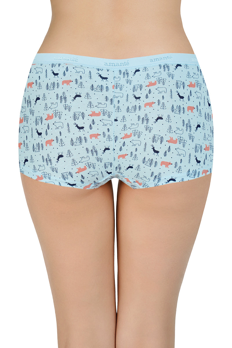 Printed Low Rise Boyshort (Pack of 2)