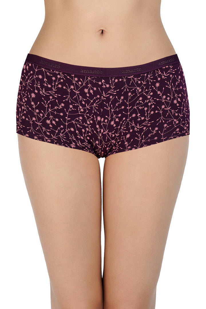 Printed Low Rise Boyshort (Pack of 2)