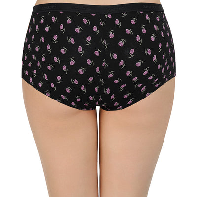 Printed Mid Rise Boyshorts (Pack of 2)