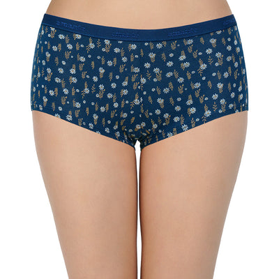 Printed Mid Rise Boyshorts (Pack of 2)