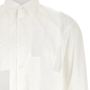 Comme Des Garçons Homme Plus Geometric Cut-out Shirt