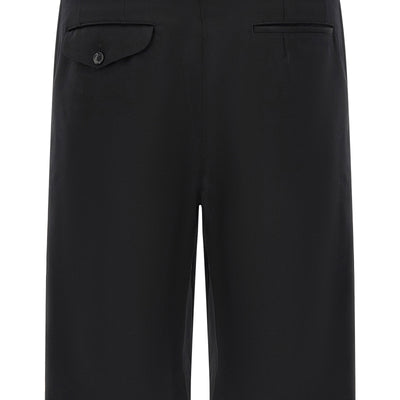 Comme Des Garçons Homme Plus Zip Bermuda Shorts