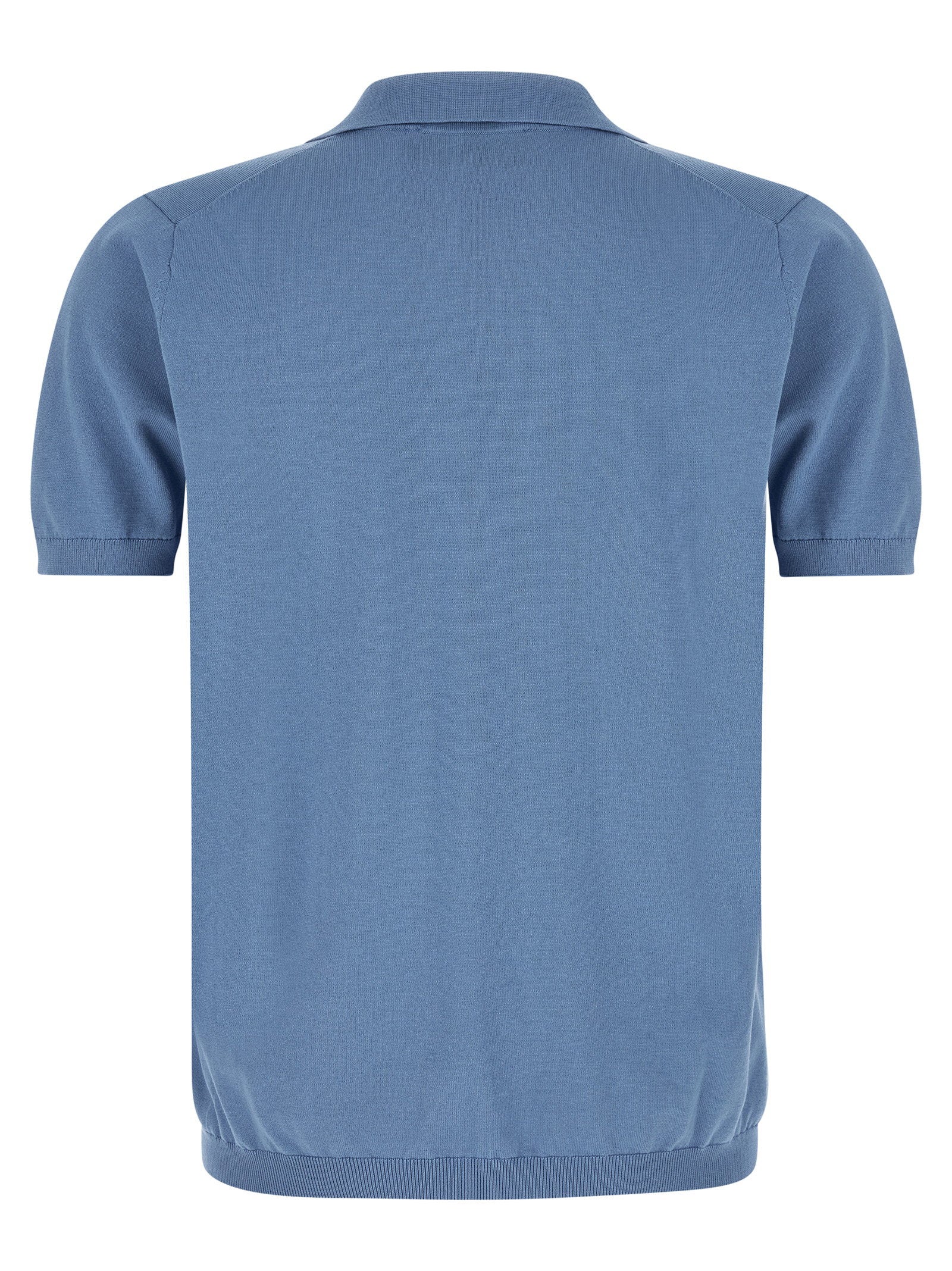 Riviera Project Open Collar Polo Shirt