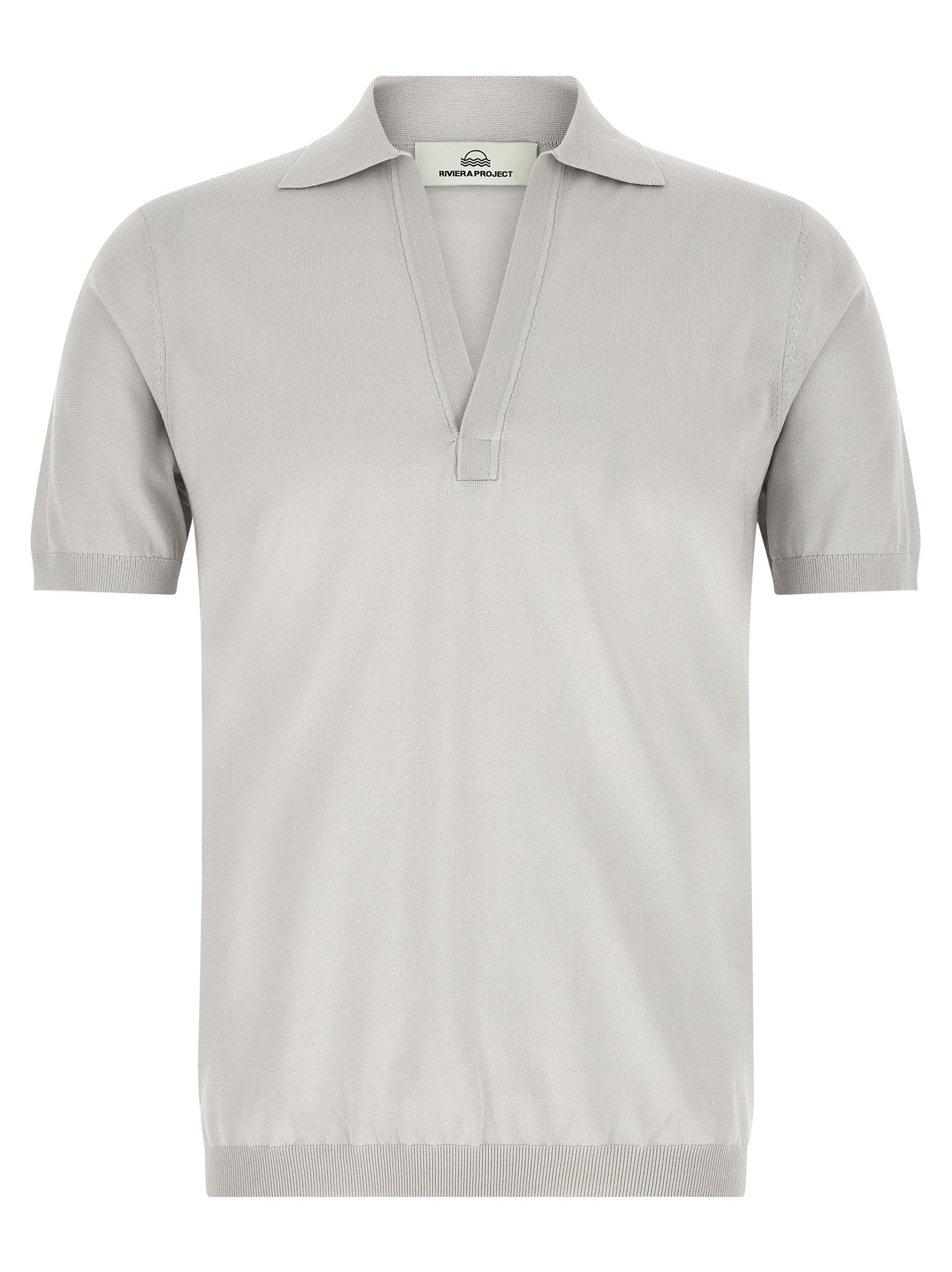 Riviera Project Open Collar Polo Shirt