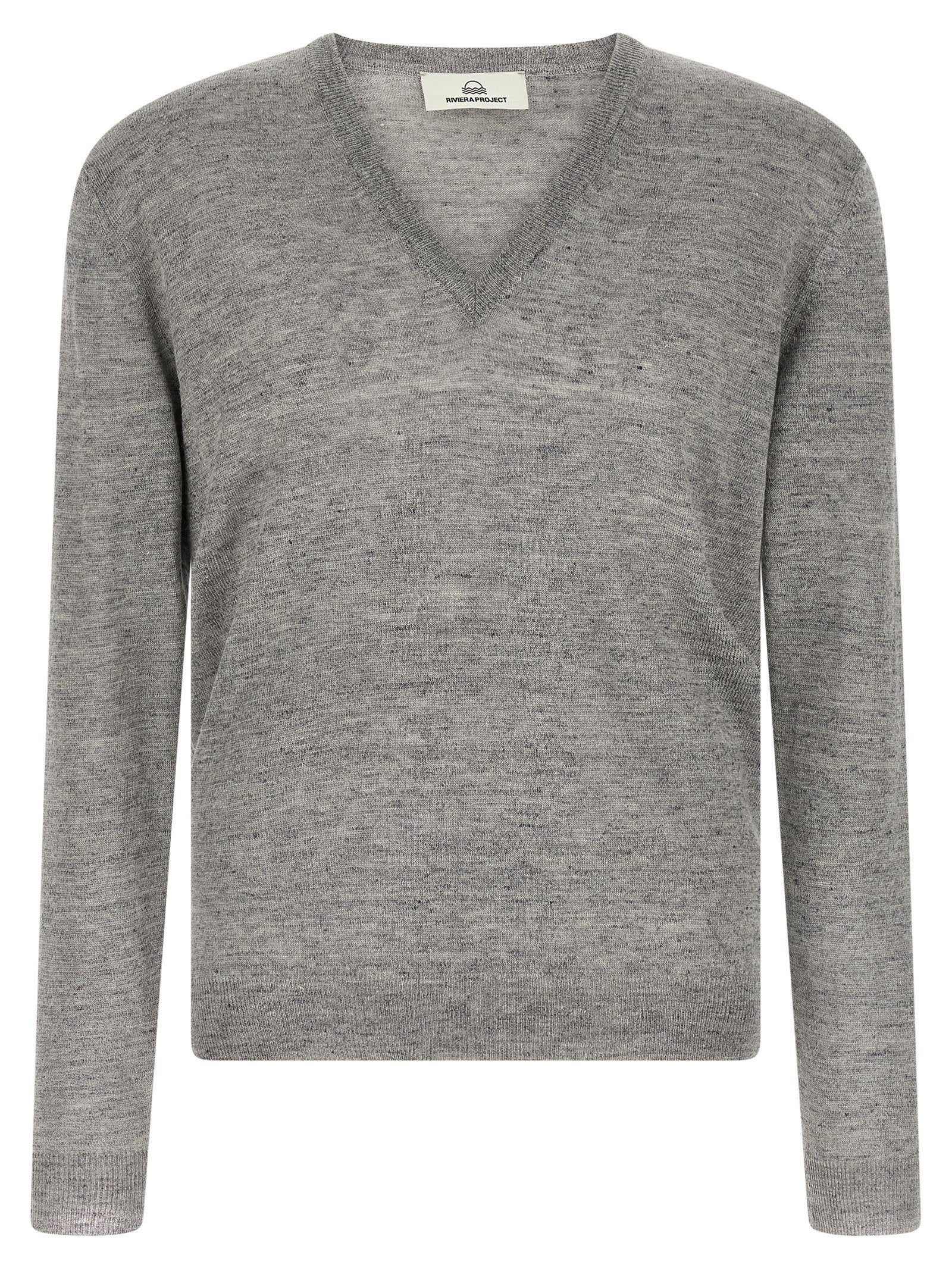 Riviera Project Linen And Silk Sweater